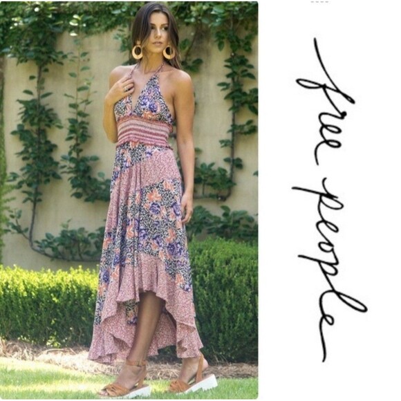 Free People Gabriella Slip Dress Women’s Small Terracotta Whimsical Bohemian - Picture 15 of 16